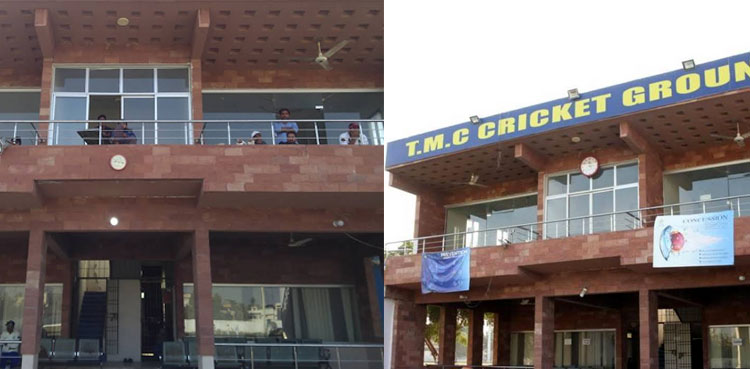 Karachi's historic TMC Cricket Ground sealed