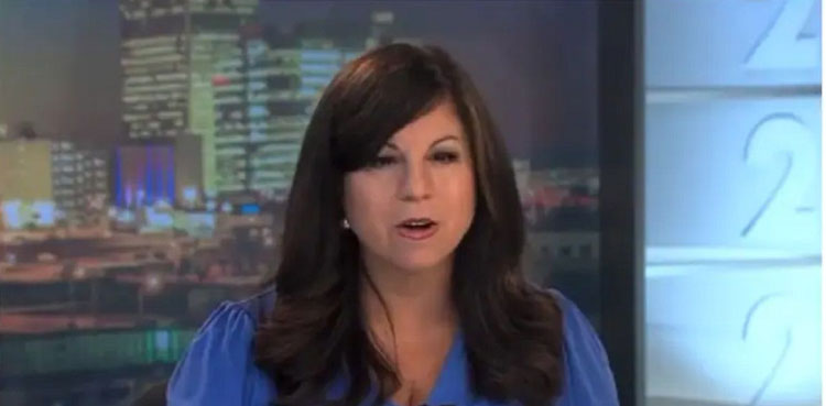 Viral video, News anchor, beginning of a stroke, live TV broadcast