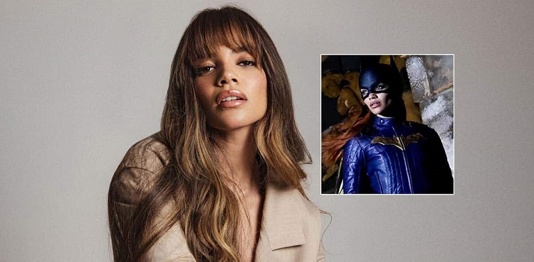 batgirl BTS footage Leslie Grace