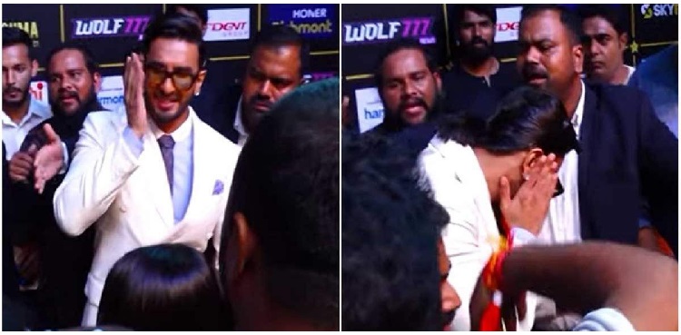 Viral: Ranveer Singh Accidentally Hit In The Face After Being Mobbed By Fans