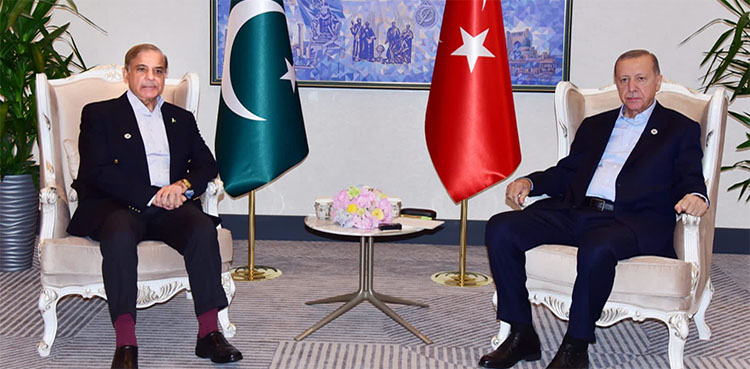 shehbaz sharif, Turkiye President Tayyip Erdogan