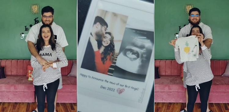 srha asghar pregnancy announcement video viral