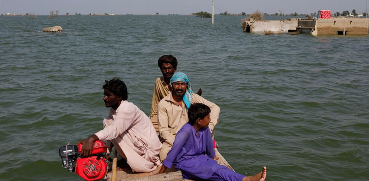 sindh minister floodwater drain out