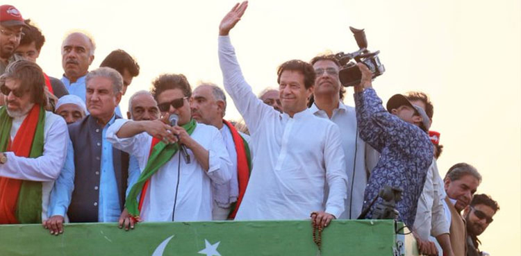 PTI long march, PTI long march complete schedule, Imran Khan