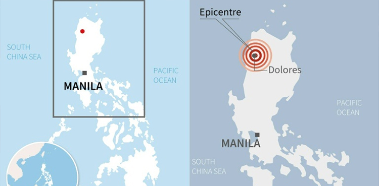 Philippines earthquake