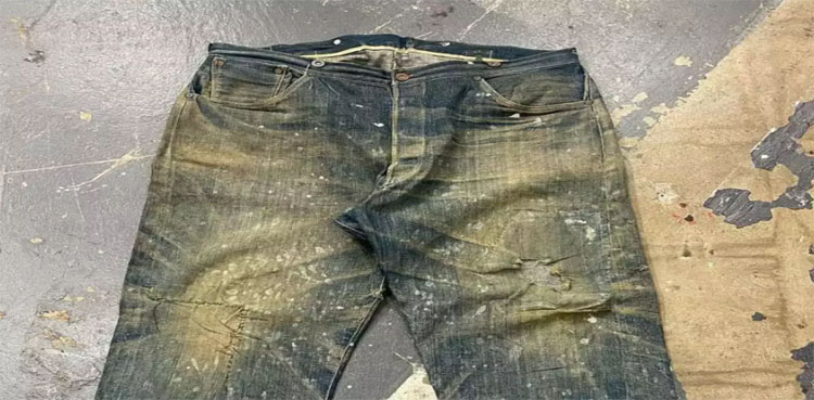 Pair of dirty jeans from 1880s sells for Rs19 million