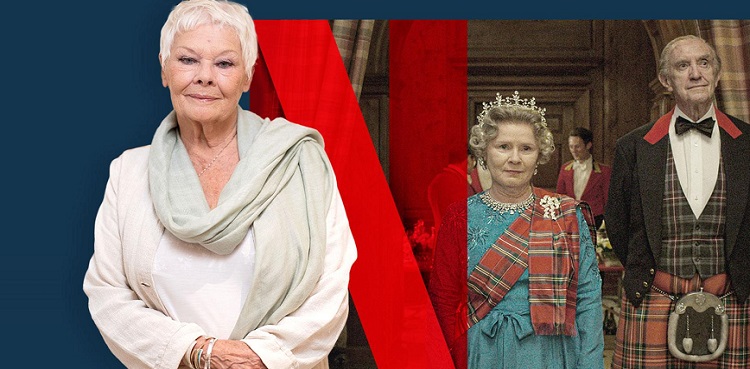 the crown, judi dench, netflix