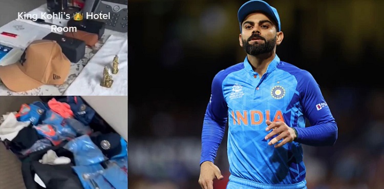 virat kohli, viral hotel video