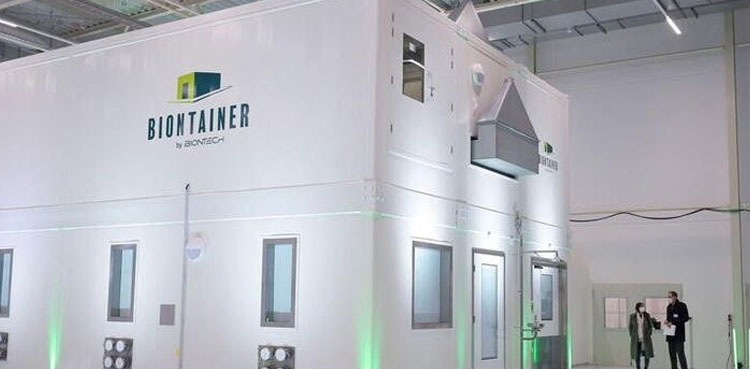 BioNtrainer biontech vaccine factory