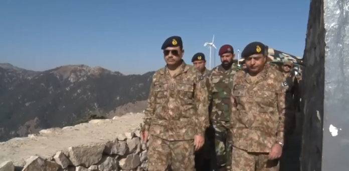 COAS Asim Munir, Khyber visit, Tirah Valley, ISPR