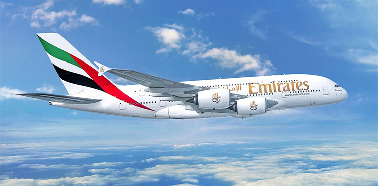 Emirates A380 Bahrain flights