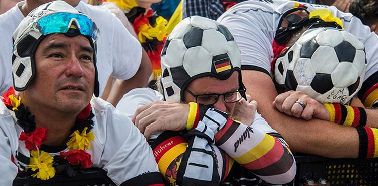 Germany early world cup exit