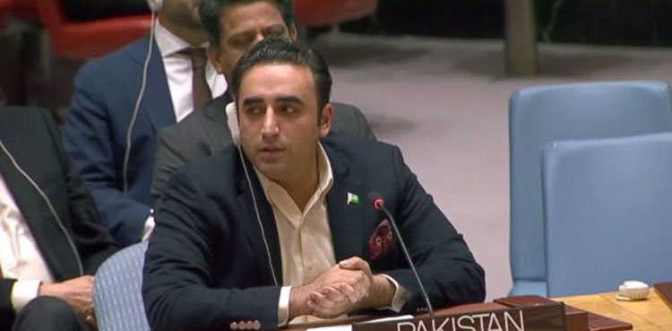 FM Bilawal Bhutto, UNSC, Kashmir issue