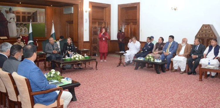 President Alvi, opportunities, disabled persons