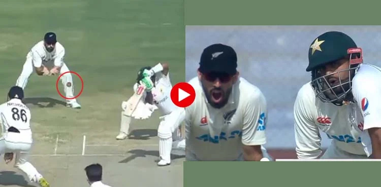 daryl mitchell, babar azam, pakistan, new zealand, viral, video, viral video