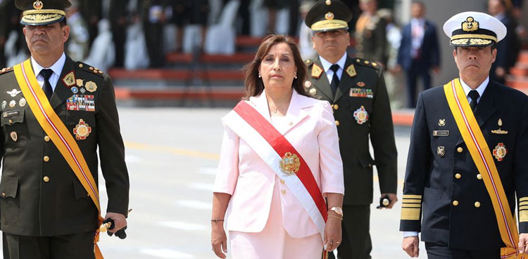 Peru's new President Dina Boluarte elections