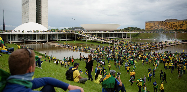 Brazil, anti-democratic riots, condemn attacks