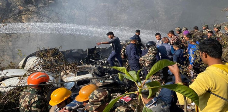 Plane with 72 people on board crashes in Nepal