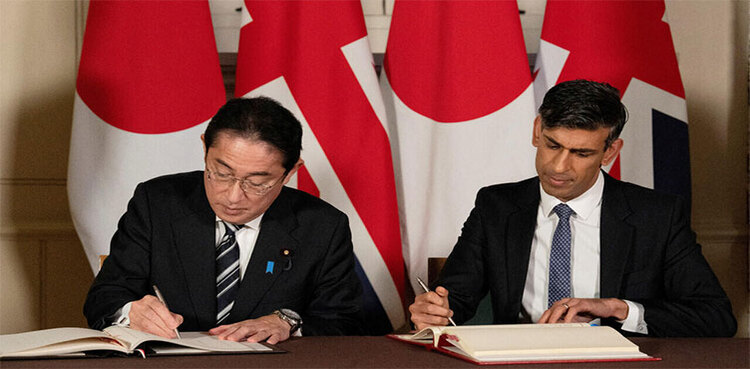 UK Japan sign defence pact