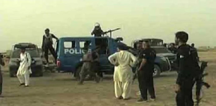 Sadiqabad dacoits attack, Three cops martyred , dacoits attack