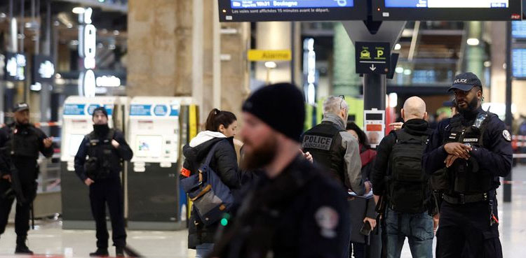 Paris Gare du Nord station Attack