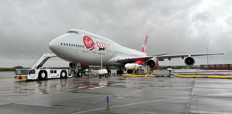 Virgin Orbit set for historic satellite launch from Britain