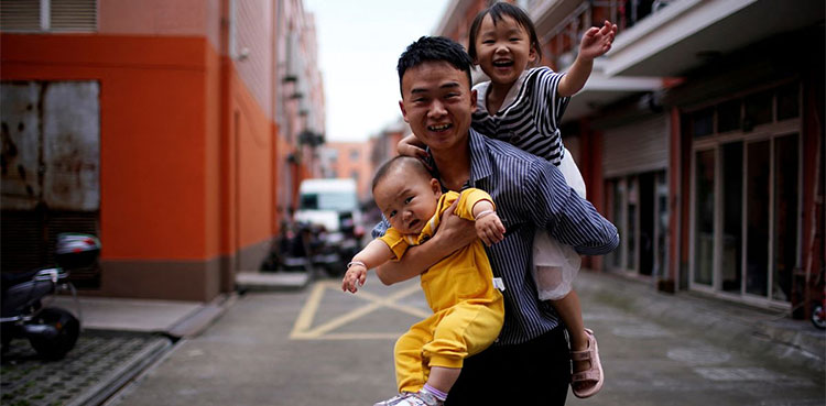 China babies population