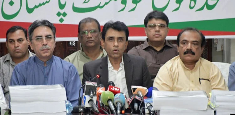 MQM-P, sit-in, one-week ultimatum, Sindh government