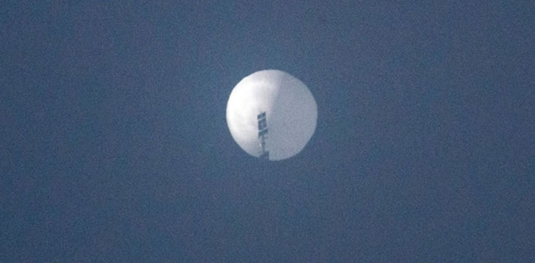 Japan, previous aerial objects, China balloon