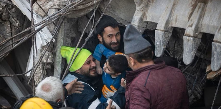 Children rescued as Turkey-Syria quake toll nears 24,000