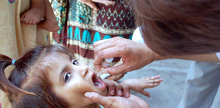 anti-polio drive, Punjab Khyber Pakhtunkhwa, Balochistan