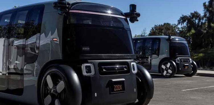 Amazon’s Zoox tests robotaxi on public road