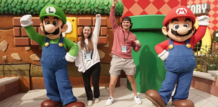 super mario theme park