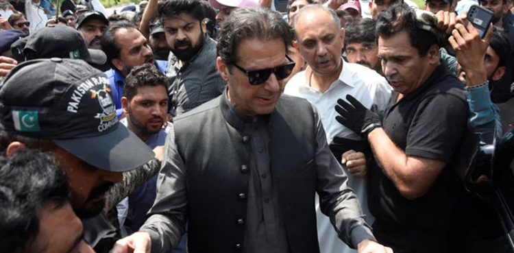 Imran Khan challenge arrest warrant judge threat case