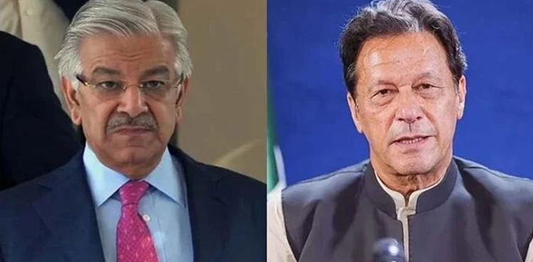 Imran Khan building narrative of his assassination plot: Khawaja Asif