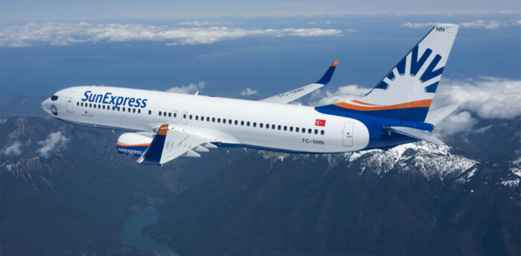 Türk Hava Yolları, SunExpress Hava Yolları, Uçuş Operasyonları, Pakistan