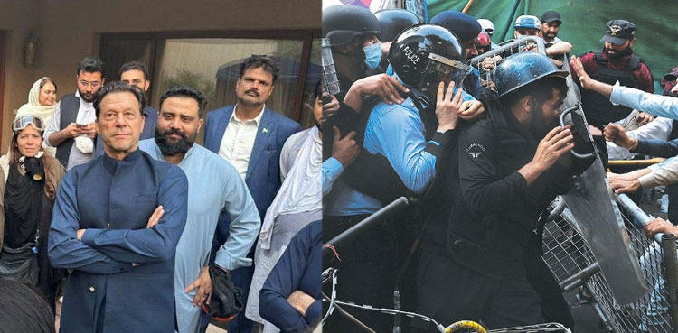 Zaman Park clashes: Imran Khan booked under terrorism charges