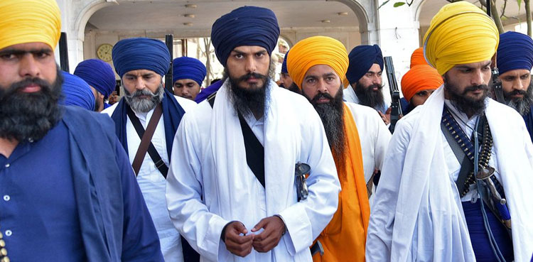 Sikh leader amritpal singh arrest