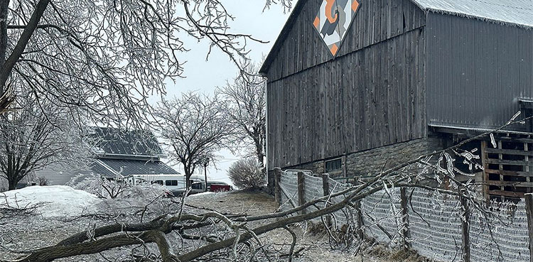 Ice storm Canada