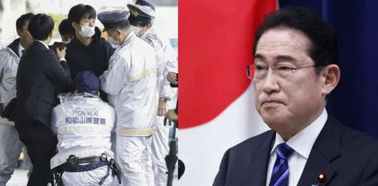 Japan PM Kishida evacuated unhurt after explosion at speech