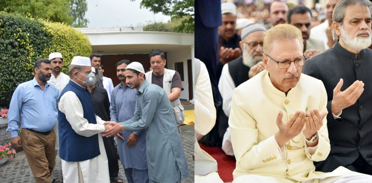 President Arif Alvi, PM Shehbaz Sharif greet nation on Eidul Fitr