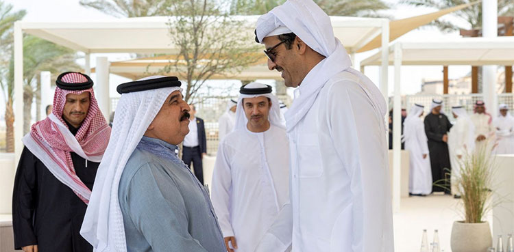 Qatar ties Bahrain