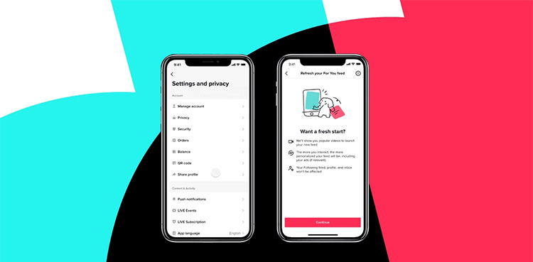 TikTok introduces a new way to refresh For You feed recommendations