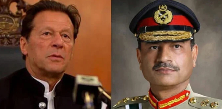 Imran Khan, COAS Asim Munir