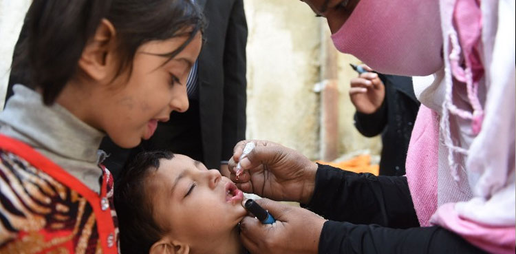 National Immunisation Programme, anti-polio campaign, Pakistan