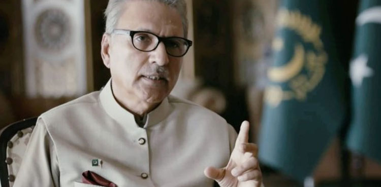 President Alvi hopes for ‘positive outcome’ from govt-PTI talks