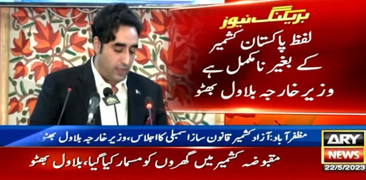 India G20 summit, FM Bilawal, occupied Kashmir