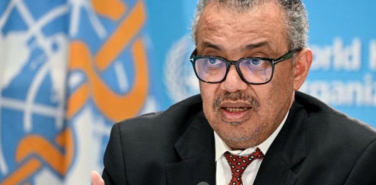 WHO delivers aid, north of Gaza, Tedros