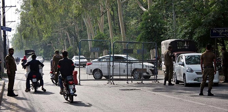 Islamabad, Rawalpindi, Roads block