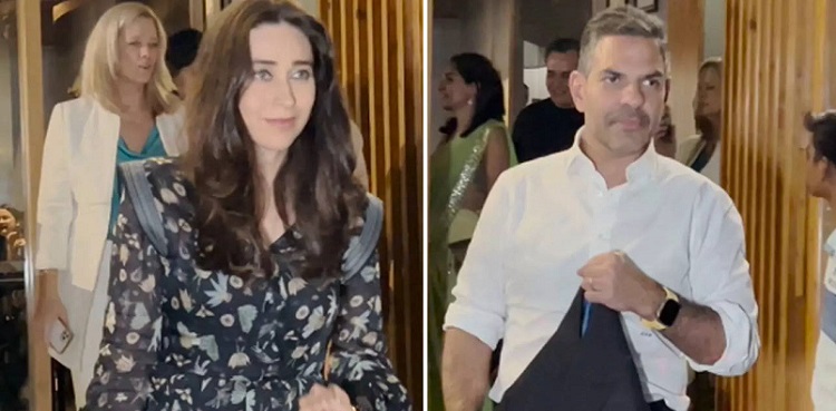 karisma kapoor husband dinner